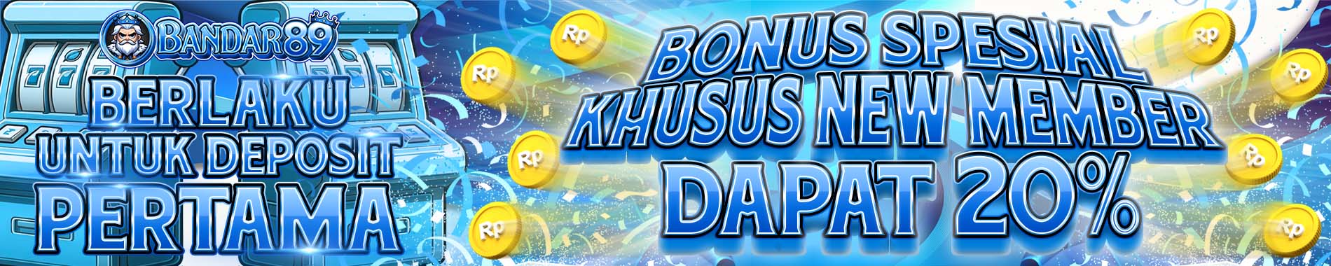 BONUS 20% SLOT ONLINE